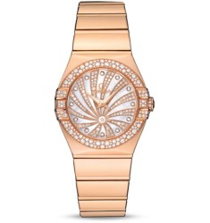 Omega Constellation Luxury Edition Quarz Small Watch Replica 123.55.27.60.55.013