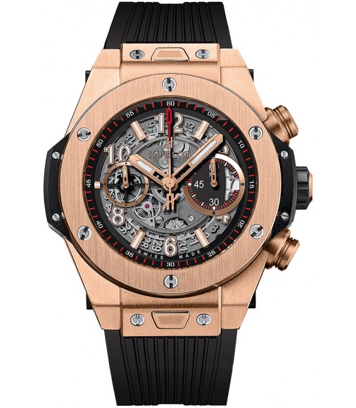 Hublot Big Bang Unico Gold Mens replica watch 411.OX.1180.RX 