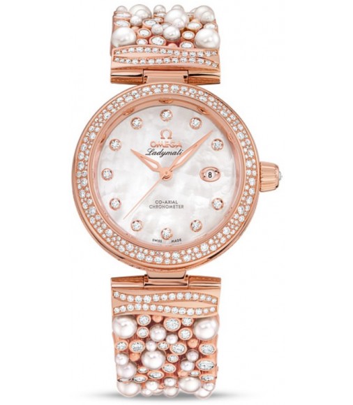 Omega De Ville Ladymatic Watch Replica 425.65.34.20.55.008