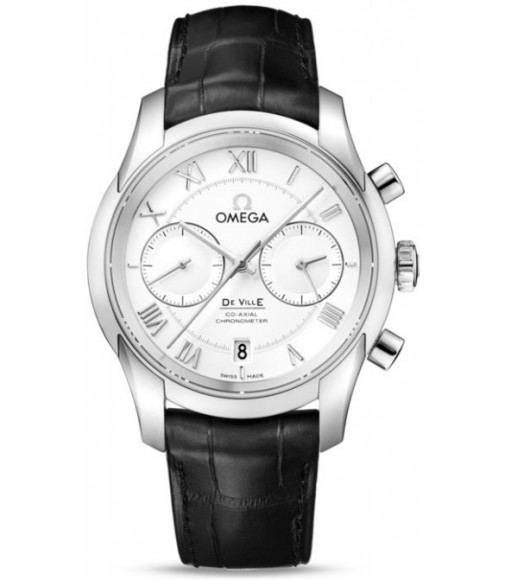 Omega De Ville Co-Axial Chronograph Watch Replica 431.13.42.51.02.001