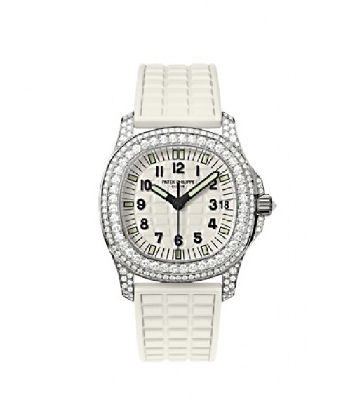 Patek Philippe Aquanaut Luce Haute Joaillerie Pure White Ladies Watch Replica 5069G-011