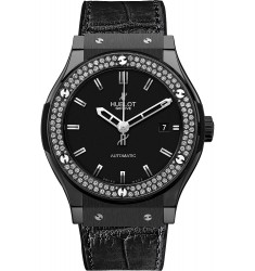 Hublot Classic Fusion Black Magic Diamonds 45mm replica watch 511.CM.1170.LR.1104 