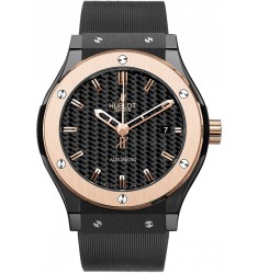 Hublot Classic Fusion Automatic Black 42mm Watch Replica 542.CO.1780.RX 