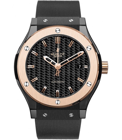 Hublot Classic Fusion Automatic Black 42mm Watch Replica 542.CO.1780.RX 