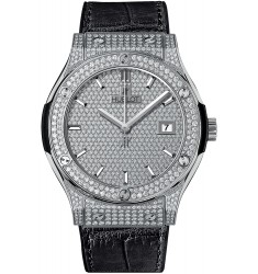 Hublot Classic Fusion Titanium Full Pavé 45mm replica watch 542.NX.9010.LR.1704 