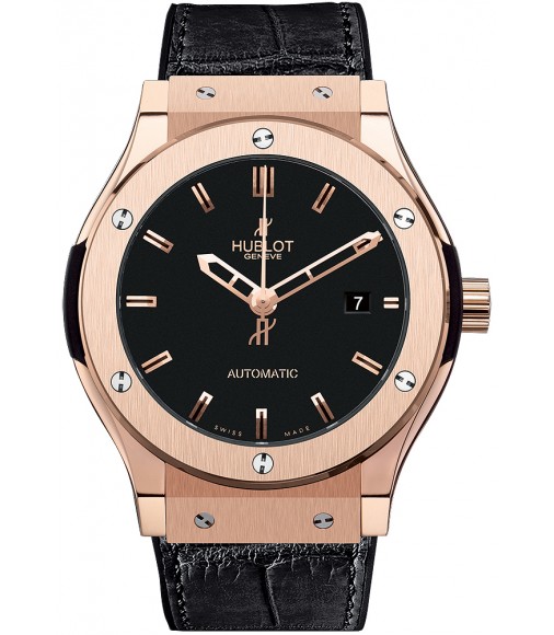 Hublot Classic Fusion Automatic Gold 42mm replica watch 542.OX.1180.LR 