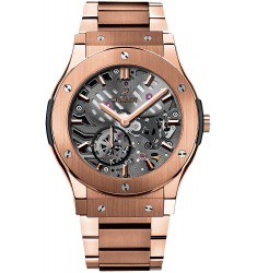 Hublot Classic Fusion Classico Ultra Thin Skeleton 42mm replica watch 545.OX.0180.OX 