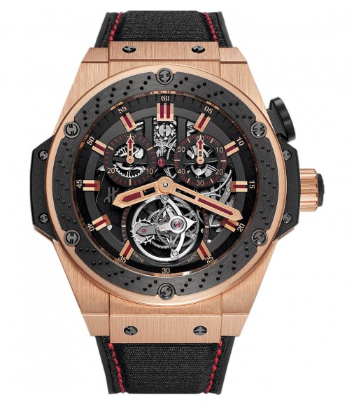 Hublot King Power Tourbillon F1 replica watch 707.OM.1138.NR.FMO10 