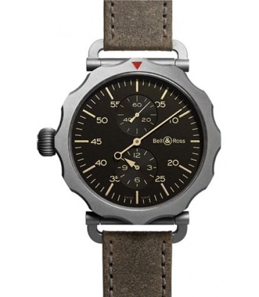 Replica Bell&Ross WW2 Bomber Regulateur BRWW2-REG-HER-SCA