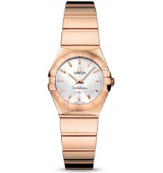 Omega Constellation Polished Quarz Mini Watch Replica 123.50.24.60.02.003