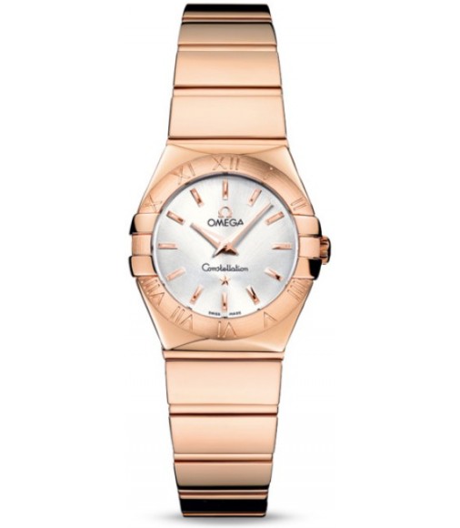 Omega Constellation Polished Quarz Mini Watch Replica 123.50.24.60.02.003