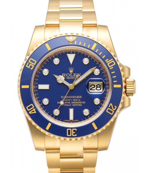 Rolex Submariner Date Watch Replica 116618 LB dia