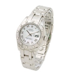 Rolex Lady-Datejust Pearlmaster Watch Replica 80319-2