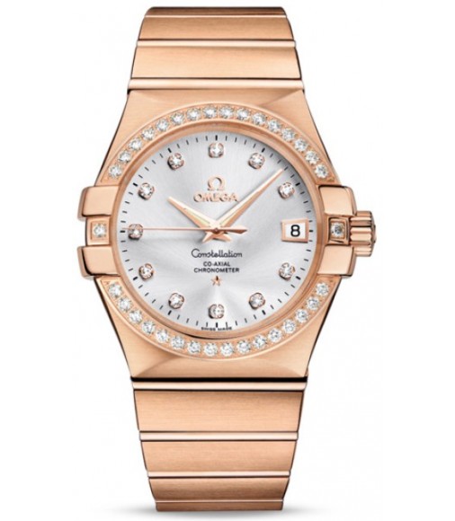 Omega Constellation Chronometer 35mm Watch Replica 123.55.35.20.52.001