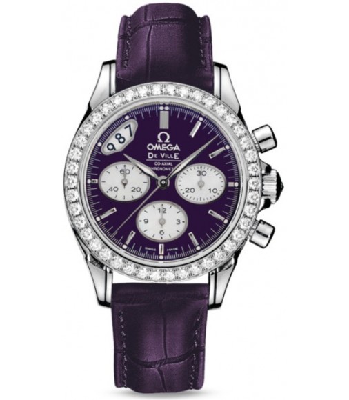 Omega De Ville Co-Axial Chronograph Watch Replica 422.18.35.50.10.001