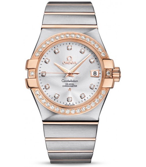 Omega Constellation Chronometer 35mm Watch Replica 123.25.35.20.52.001