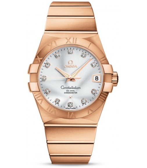 Omega Constellation Chronometer 38mm Watch Replica 123.50.38.21.52.001