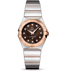 Omega Constellation Polished Quarz Small Watch Replica 123.20.27.60.63.002
