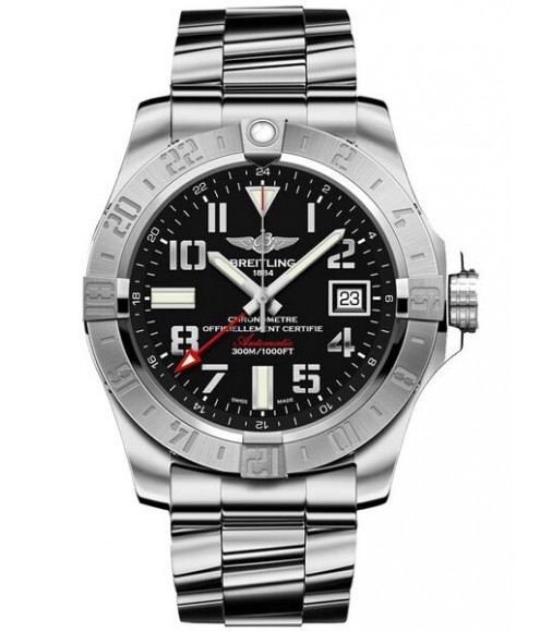 Breitling Avenger II GMT Mens Watch Replica A3239011/BC34 170A