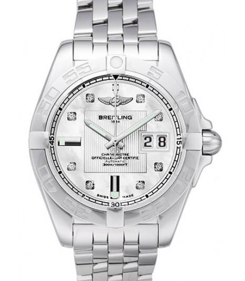 Breitling Galactic 41 Steel Watch Replica A49350L2/A702-366A
