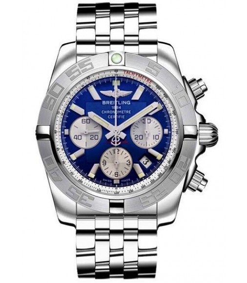 Breitling Chronomat 44 Steel Chronograph Watch Replica AB011011/C788/375A