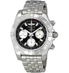 Breitling Chronomat 41 Automatic Black Dial Watch Replica AB014012/BA52