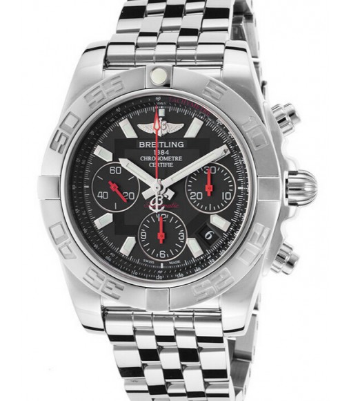 Breitling Chronomat 41 Automatic Stainless Steel Watch Replica AB014112/BB47