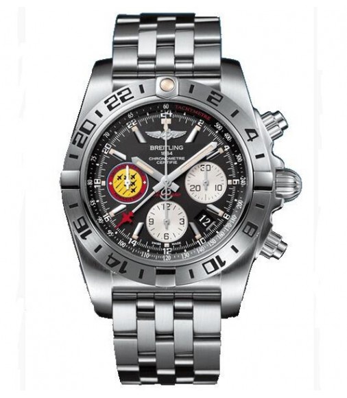 Breitling Chronomat 44 GMT Patrouille Suisse 50th Anniversary Watch Replica AB04203J/BD29/377A