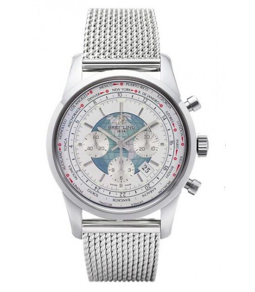 Breitling Transocean Chronograph Unitime Watch Replica AB0510U0/A732 152A