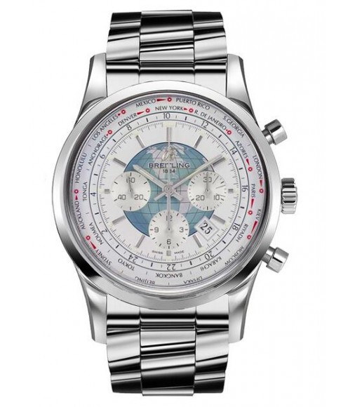 Breitling Transocean Chronograph Unitime Watch Replica AB0510U0/A732 167A
