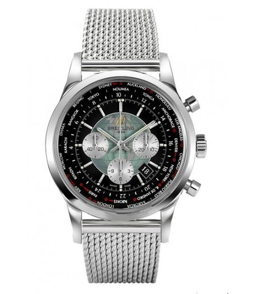 Breitling Transocean Chronograph Unitime Watch Replica AB0510U4/BB62 152A