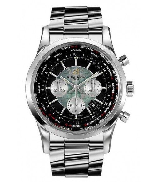 Breitling Transocean Chronograph Unitime Watch Replica AB0510U4/BB62 167A