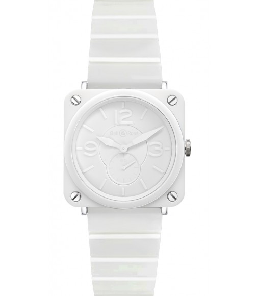 Bell & Ross Ceramic Quartz 39mm Ladies  Watch Replica BR S White Ceramic Phantom