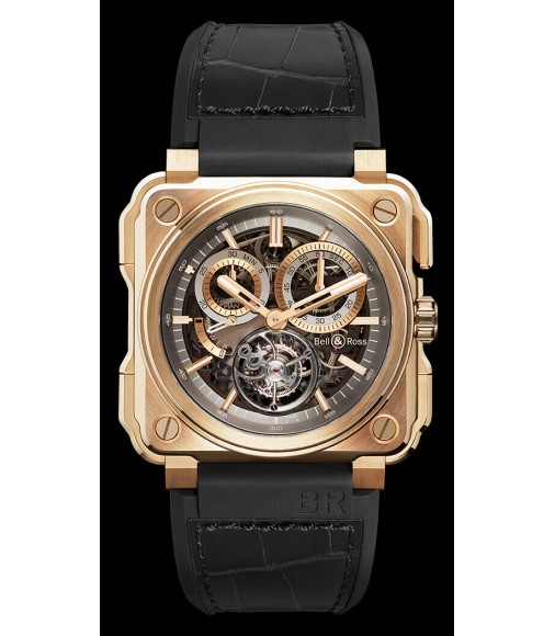 Replica Bell & Ross BR-X1 TOURBILLON ROSE GOLD