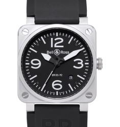 Replica Bell&Ross BR 03-92 Steel BR0392-BL-ST