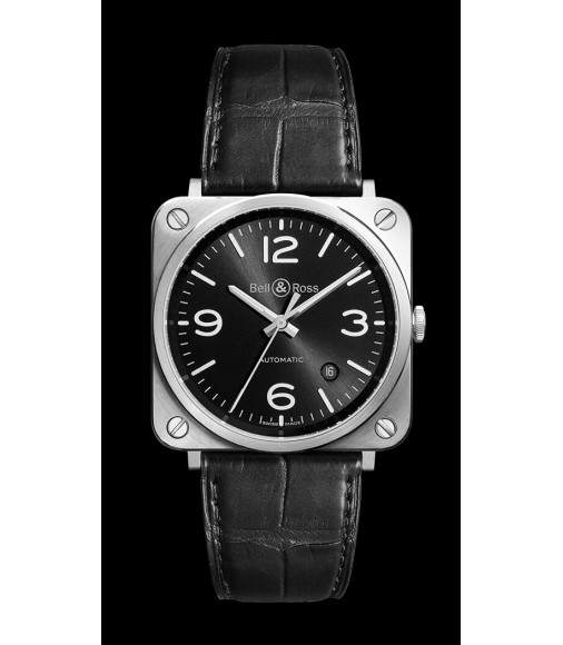 Replica Bell & Ross BR S OFFICER BLACK