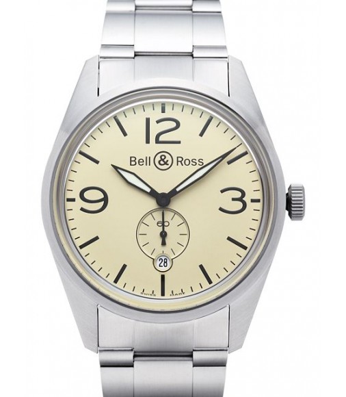 Replica Bell&Ross BR 123 Original Beige BRV123-BEI-ST-SST