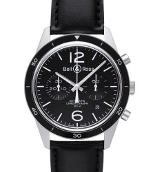 Replica Bell&Ross BR 126 Black Bezel BRV126-BL-BE-SCA