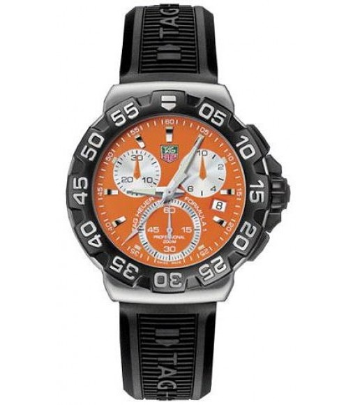 Tag Heuer Formula 1 Chronograph Rubber Strap Watch Replica CAH1113.BT0714