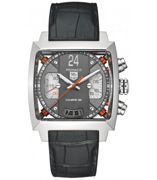 Tag Heuer Monaco 24 Calibre 36 Automatic Chronograph 40.5 mm Watch Replica CAL5112.FC6298