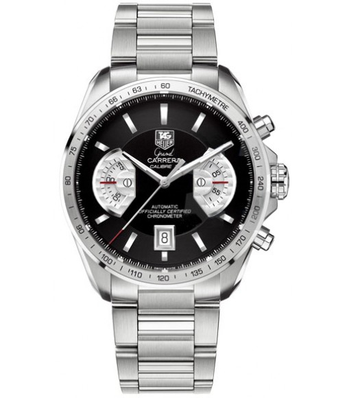 Tag Heuer Grand Carrera Calibre 17 Automatic Chronograph 43 mm Watch Replica CAV511A.BA0902