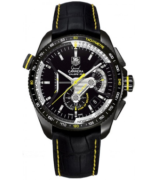 Tag Heuer Grand Carrera Calibre 36 RS CaliperAutomatic Chronograph43 mm Watch Replica CAV5186.FC6304