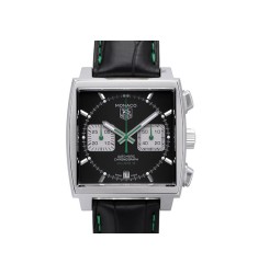 Tag Heuer Monaco McQueen Green Calibre 12 Chronograph Watch Replica CAW2117.FC6271