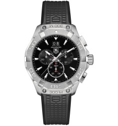 Tag Heuer Aquaracer Black Dial Chronograph Rubber Strap CAY1110.FT6041 Replica