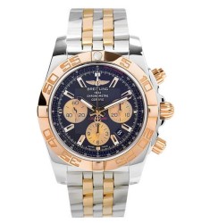 Breitling Chronomat 44 Rose Gold and Steel Watch Replica CB011012/B968-357C
