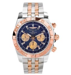 Breitling Chronomat 44 Rose Gold and Steel Watch Replica CB011012/C790-357C