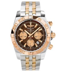 Breitling Chronomat 44 Rose Gold and Steel Watch Replica CB011012/Q576