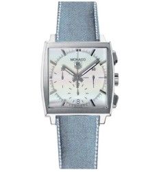 Tag Heuer Monaco Chronograph Date Blue Jean Strap Watch Replica CW2119.EB0017