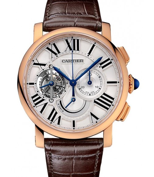 Rotonde de Cartier Tourbillon Chronograph W1556245 Replica