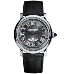 Rotonde de Cartier Annual Calendar White Gold WHRO0003 Replica